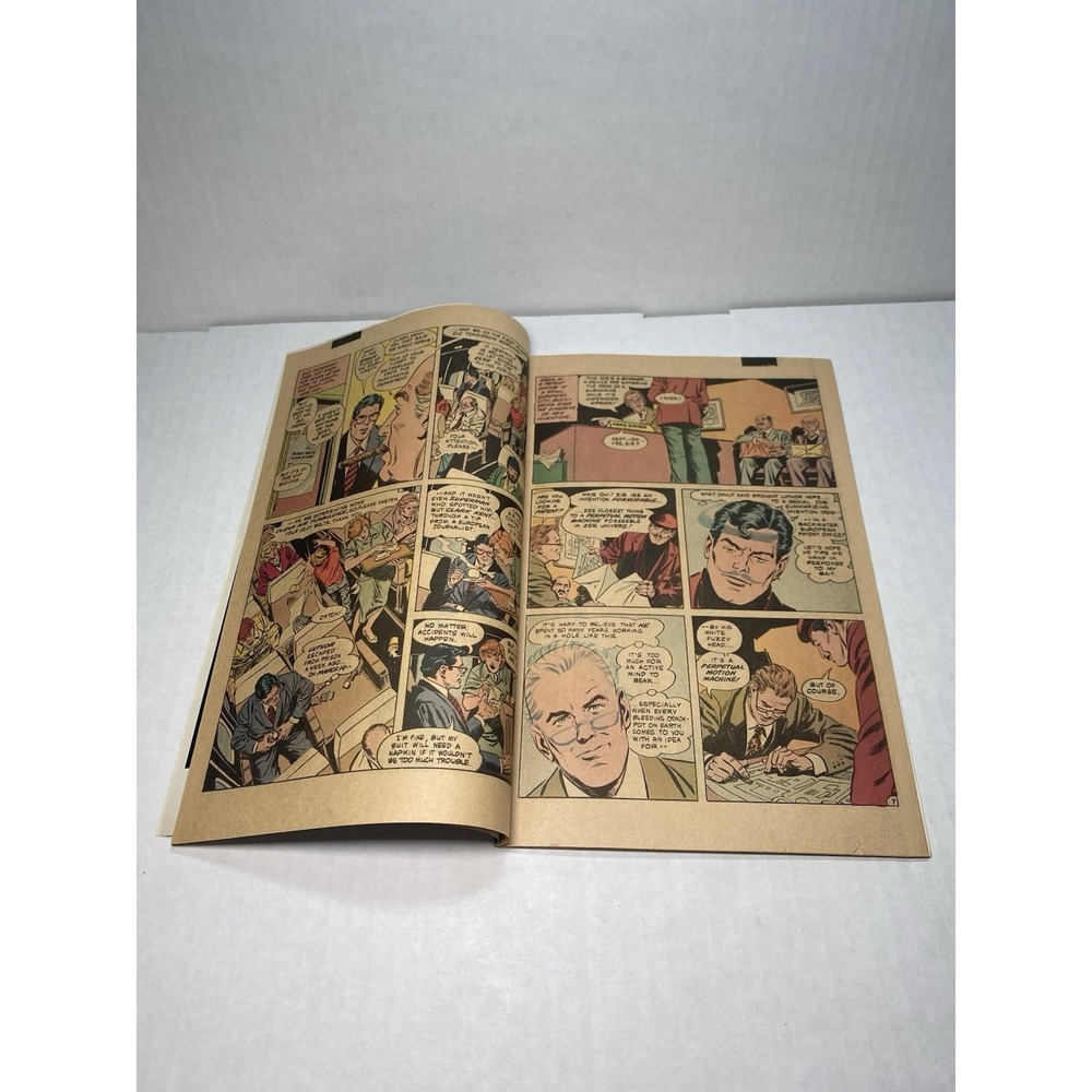 Superman #416 Feb 1986 DC Comic Ghost Of Superman Future - Picture 6 of 6
